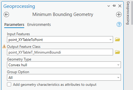 آموزش ابزار Minimum Bounding Geometry در آرک جی آی اس پرو