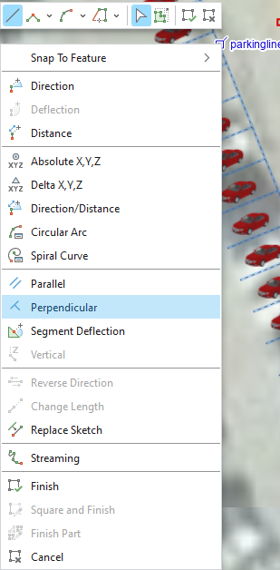ترسیم خطوط عمود در ArcGIS Pro با ابزار Perpendicular